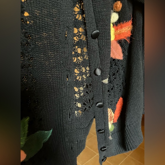 Anthropologie Mona + Mabel Floriography Cardigan XL - Picture 7 of 8